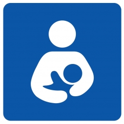 International Breastfeeding Friendly Symbol Sticker